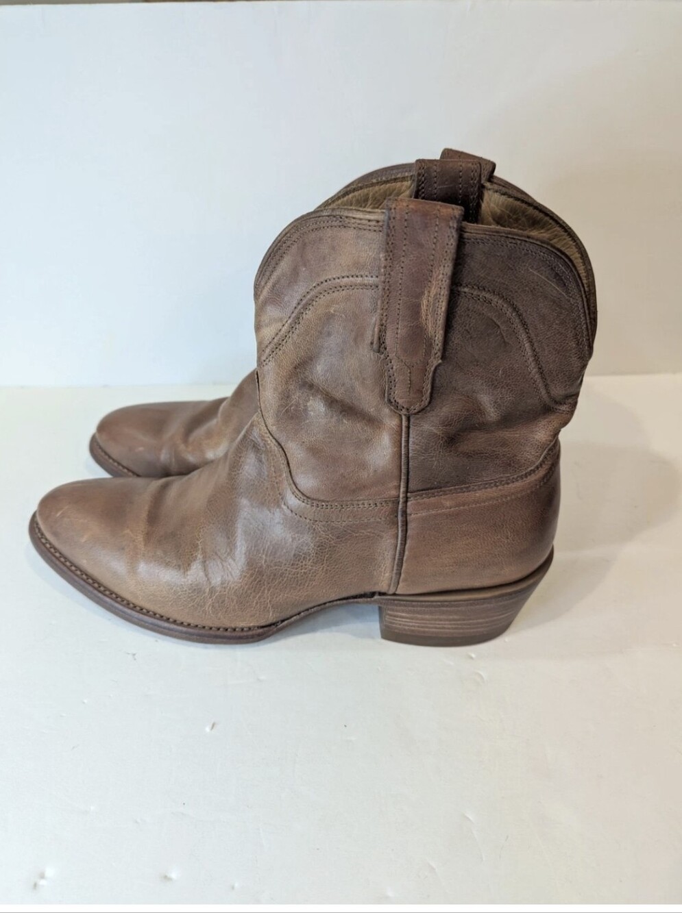 Tecovas Women's Western Handmade Leather Cowboy Boot With Low Shaft Size 10.5